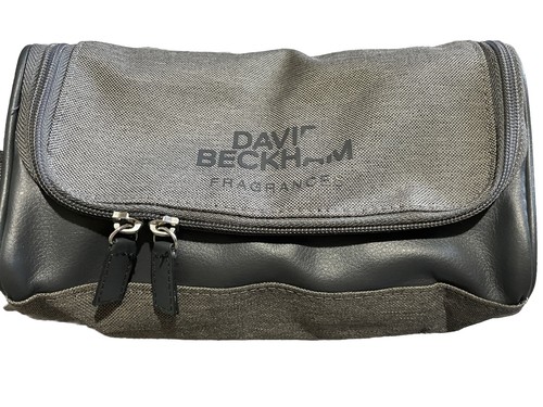 💕David Beckham ToiletryBag /Grey Letters Pouch💗 - Picture 3 of 5