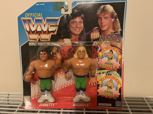 WWF Hasbro The Rockers MOC WWE Retro figures shawn...