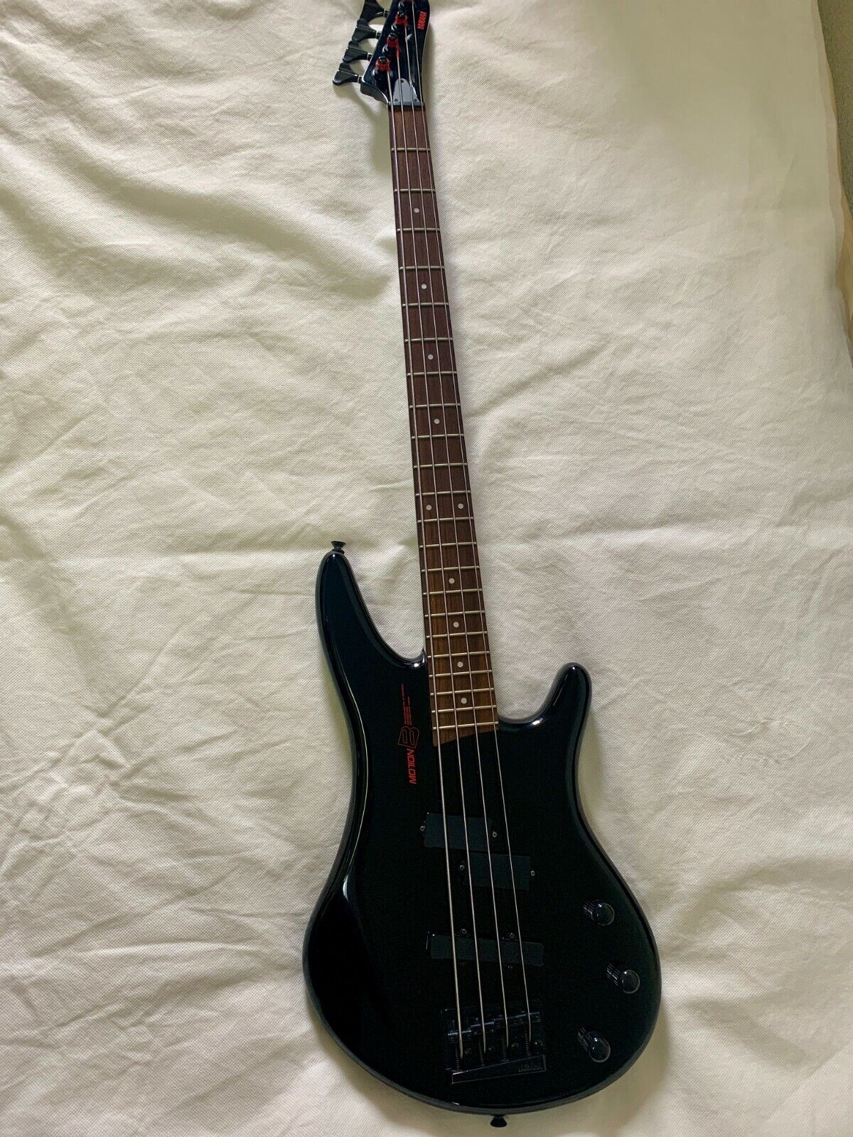 YAMAHA Motion B Vintage Electric Bass Black Made in Japan   eBay