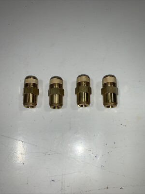 Qty 4 - Volvo 8397723 Fitting, STRAIGHT 3/8” NPT x 3/8” Tube | eBay