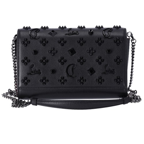 Christian Louboutin Marie Jane Crystal-Beaded Mini Bucket Bag NWT