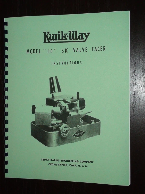 Kwik way valve on sale grinder