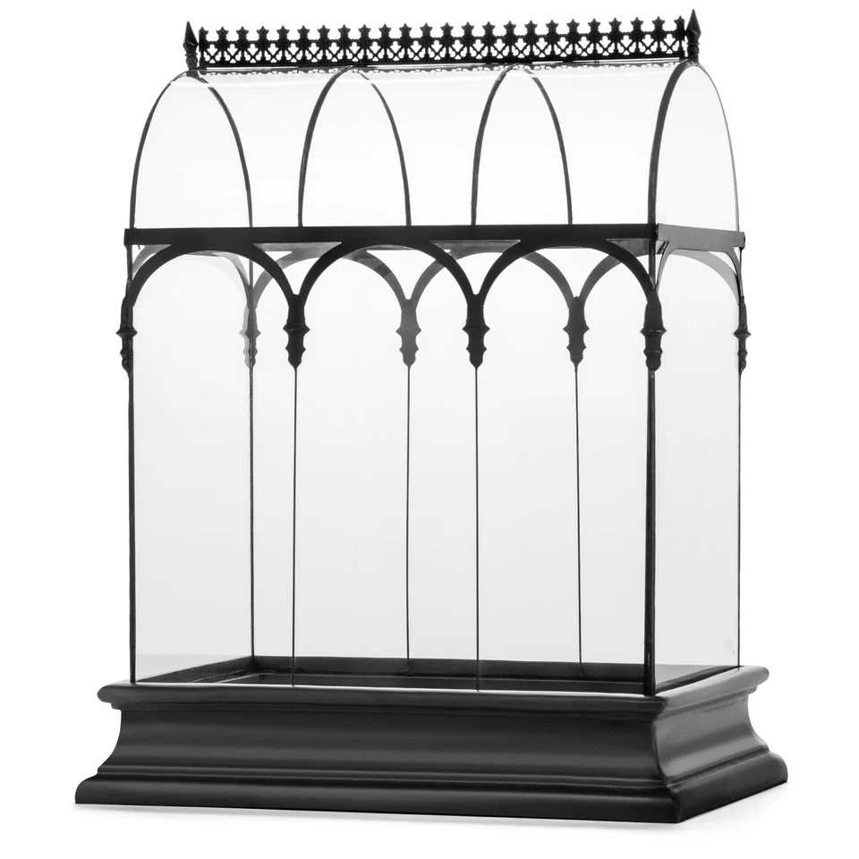 H Potter WAR150 Terrário Vidro Estojo Wardian Recipiente de Plantas Jardim Miniatura - Imagem 3 de 4