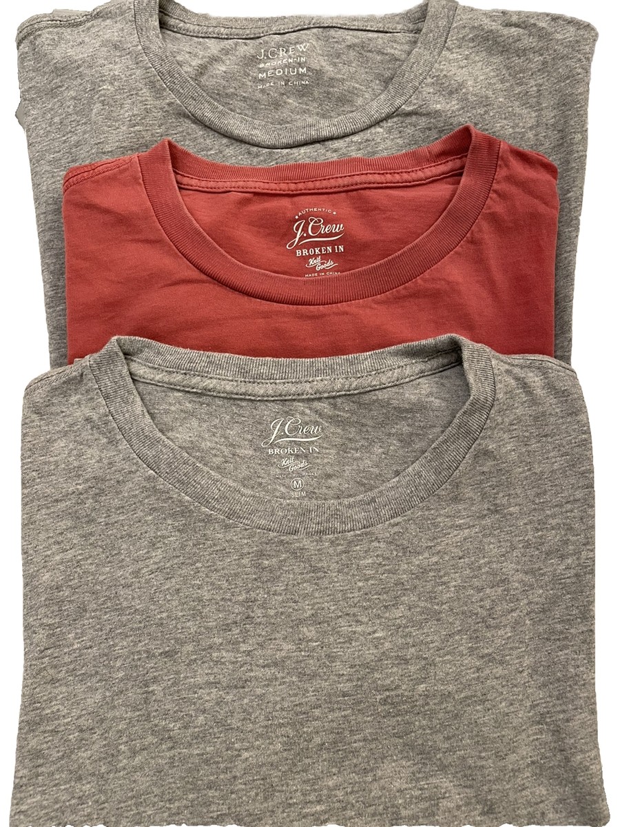 J.Crew, (3)Broken In, Short Sleeve, Round Neck T-Shirts J.Crew, (3)Broken In, Short Sleeve, Round Neck T-Shirts