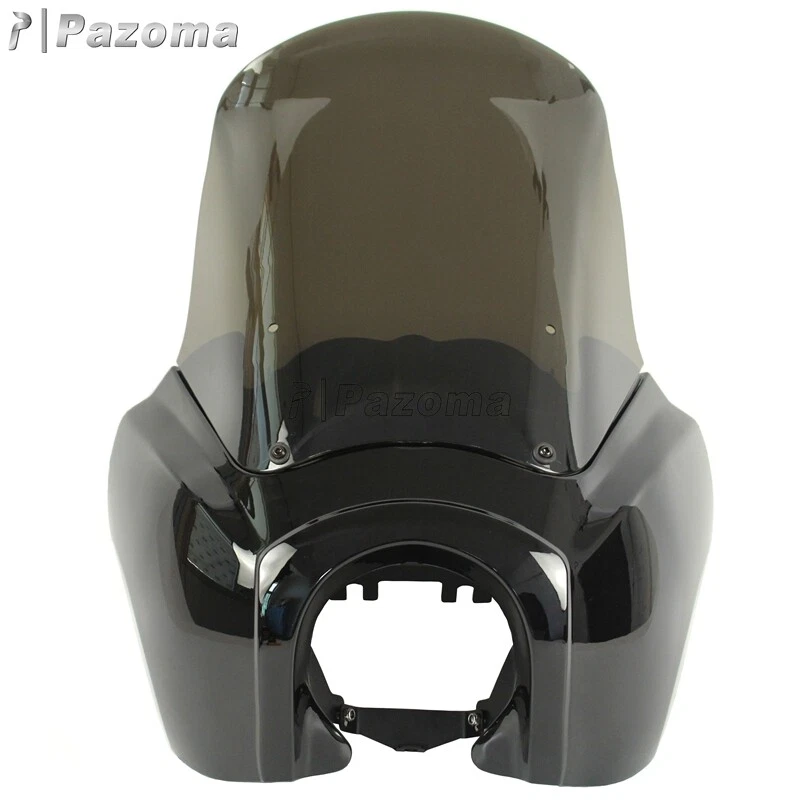 15 英寸挡风玻璃前整流罩适用于 Harley Club Style Defender FXDP Switchback FLD — 第 2/4 张图片