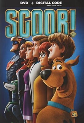 Scoob! (DVD 2020) Scooby-Doo origin story movie NEW 