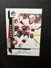 21-22 UD SP Authentic Hockey Retro Future Watch Auto 01RA-JN Josh Norris /99