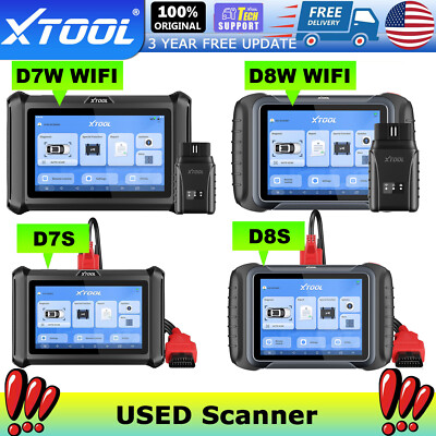 XTOOL D7S D7W D8S D8W Auto All Diagnostic Scanner Bidirectional E.CU Coding Tool