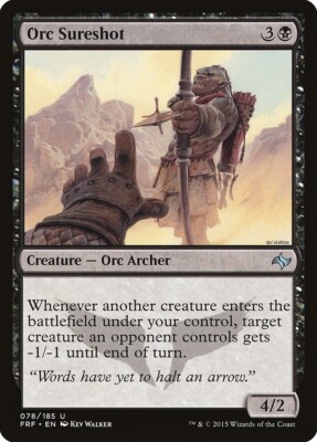 Fate Reforged Orc Sureshot MTG Magic the Gathering NM