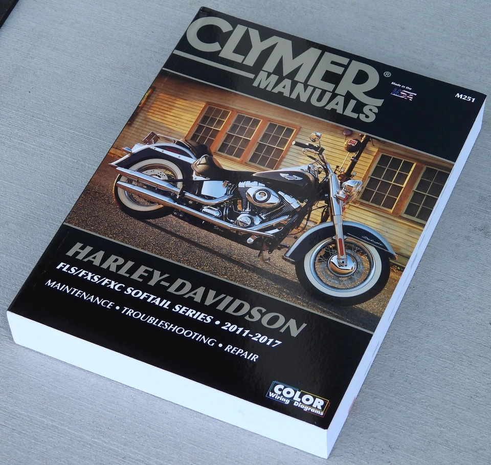 2011-2017 Harley Davidson Softail Fat Boy Heritage Deluxe Breakout REPAIR MANUAL - Image 2 of 4