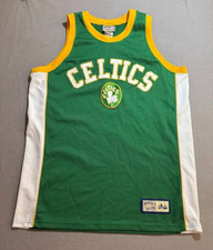 Boston Celtics Hardwood Majestic Classics NBA Jersey Mens L Green USA