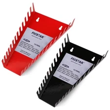 13 Slot Wrench Organizer Holder Metal Tool Box Storage Sockets Trays Rail Rack