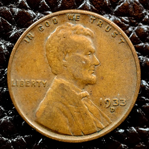 1933-D Lincoln Wheat Cent ~ VERY GOOD (VG) Condition ~ COMBINED SHIPPING!