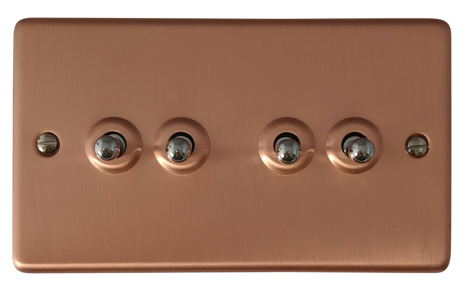 Rose Gold CRGB Plug Sockets, Light Switches, Dimmer Switch, Cooker