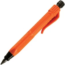 Rite in the Rain Gravity-Fed Led Holder Pencil Burly Clip Triangular Grip Orange