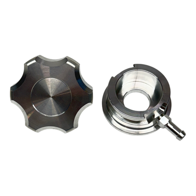 #ad 9PSI 0.7BAR Pressure Cap with Flanged 32mm Weld On Neck CNC Machined Finish $61.71