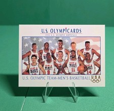 1992 Impel U.S. Olympicards - Michael Jordan, Magic Johnson, Larry Bird #18