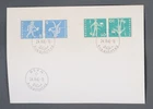 MayfairStamps Switzerland FDC 1960 2 Pair Reverse Printing Stamps First Day Cove