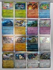 Lot de 16 Cartes Holo du Set de Base Pokémon Aventures Ensemble
