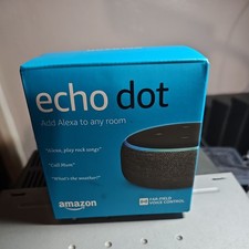 Image of Amazon Echo Dot (3rd Gen) Smart speaker with Alexa - Charcoal Fabric
