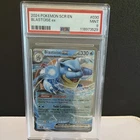 Pokémon Blastoise ex 030/142 Sv07: Stellar Crown EX Double Rare Holo PSA 9 2024