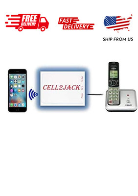 Cell2jack - Cellphone to Home Phone Adapter - Make and Receive Cell Phone Call