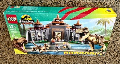 LEGO 76961 Jurassic Park 35th Anniversary Visitor Center: T. Rex & Raptor Attack