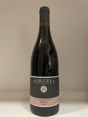 Porzelt Merlot Klingenmünster 2020 Rotwein 750ml 13,5%