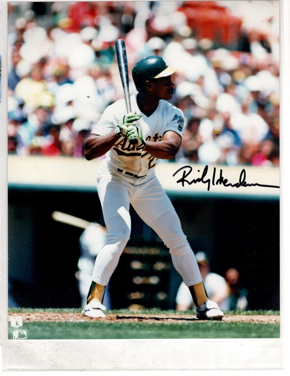 Rickey Henderson MLB Original Autographed Photos for sale | eBay