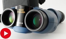 [US Duty Paid] Canon 10x30 IS Blue Image Stabilizer Binoculars JAPAN＃347