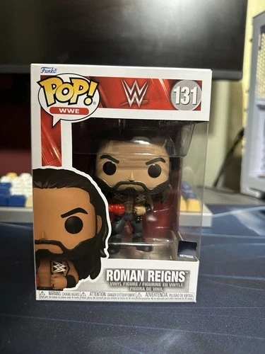 Funko Pop! WWE: Roman Reigns with Belts #131 (minor damage)