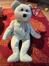 Rare 2000 Ty Beanie Baby  Ariel  Retired, All Tags Attached RARE TAG ERRORS 
