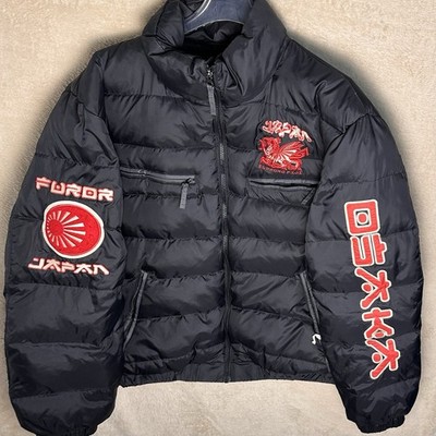 Goose Down Filled - Furor Japan Sapporo Puffer Jacket Size L   Y2K Streetwear