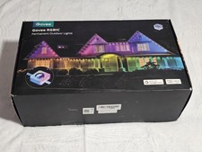 Govee Permanent Outdoor Lights, Smart RGBIC 75 Scene Modes 150ft /108LT OPEN BOX