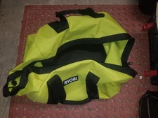 RYOBI Contractor Canvas Tool Bag Large Green Black Soft Side 903209044 NEW
