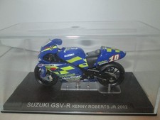 KENNY ROBERTS JR SUZUKI GSV-R  MOTO GP 2002  1-24 SCALE MOTORCYCLE MODEL