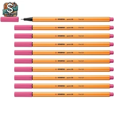 Stabilo Point 88 Fineliner Pens - Pack of 10 in Lilac 2 - Eco-Friendly & Vibrant