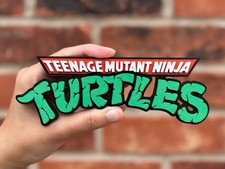 Teenage Mutant Ninja Turtles Wall Plaque Sign 24cm Wide