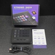 VSDInside Stream Dock M18 - 18 Button PC Programmable Macro Pad, New Open Box