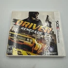 Driver Renegade Game Nintendo 3DS Complete With Manual 2011
