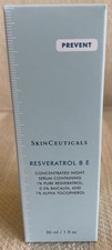 SKINCEUTICALS RESVERATROL B E Night Concentrate Full Size 1 Oz Sealed Authentic