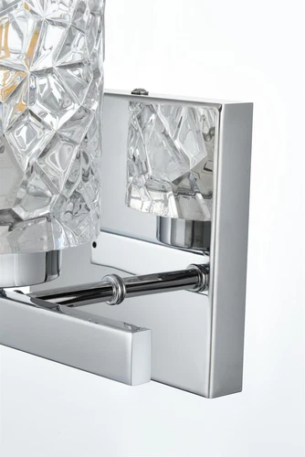 Living District Cassie 7" Wall Sconce In Chrome - Picture 6 of 8