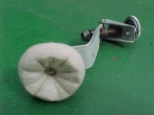 one ROGERS DRUMS 70s muffler tone control white pad for tom tom or snare drum #2