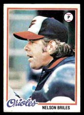 1978 Topps Nelson Briles #717 - Baltimore Orioles