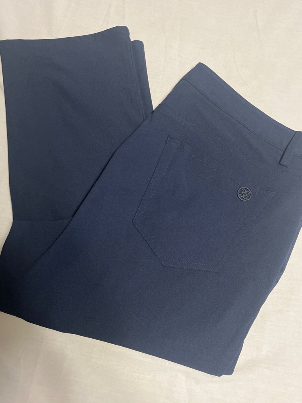 G/Fore Core 5 Pocket Pants Mens 35x34 Blue Chino Golf Performance Stretch