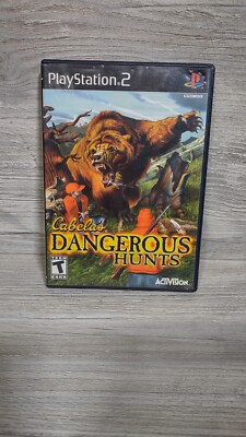 Cabela's Dangerous Hunts PS2 Sony Playstation Video Game