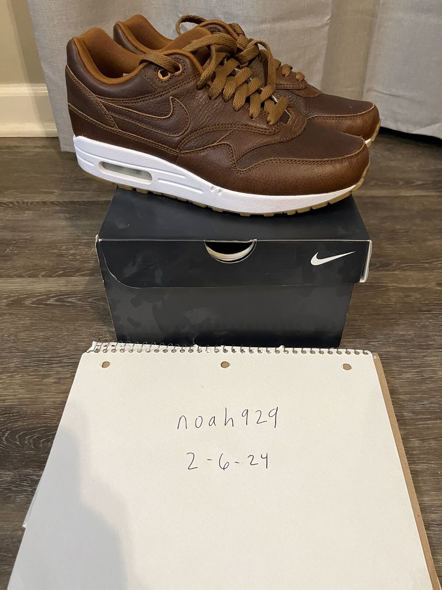 Nike Air Max 90 iD Brown Leather Size