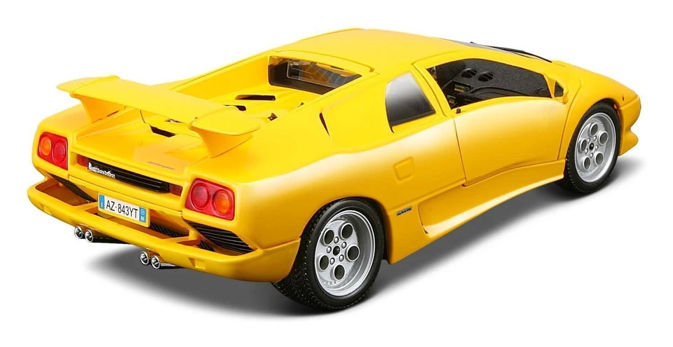 1:18 Bburago (Burago) Lamborghini Diablo '90 как новый в коробке желтый, фиолетовый или коричный красный - Изображение 3 из 4
