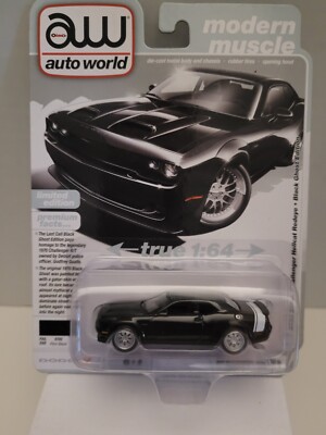 2024 Auto World *2023 Dodge Challenger Hellcat Redeye* Black Ghost Edition