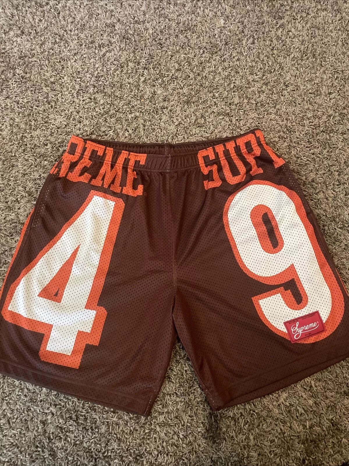 Maillot court marron Supreme 94 L (occasion)